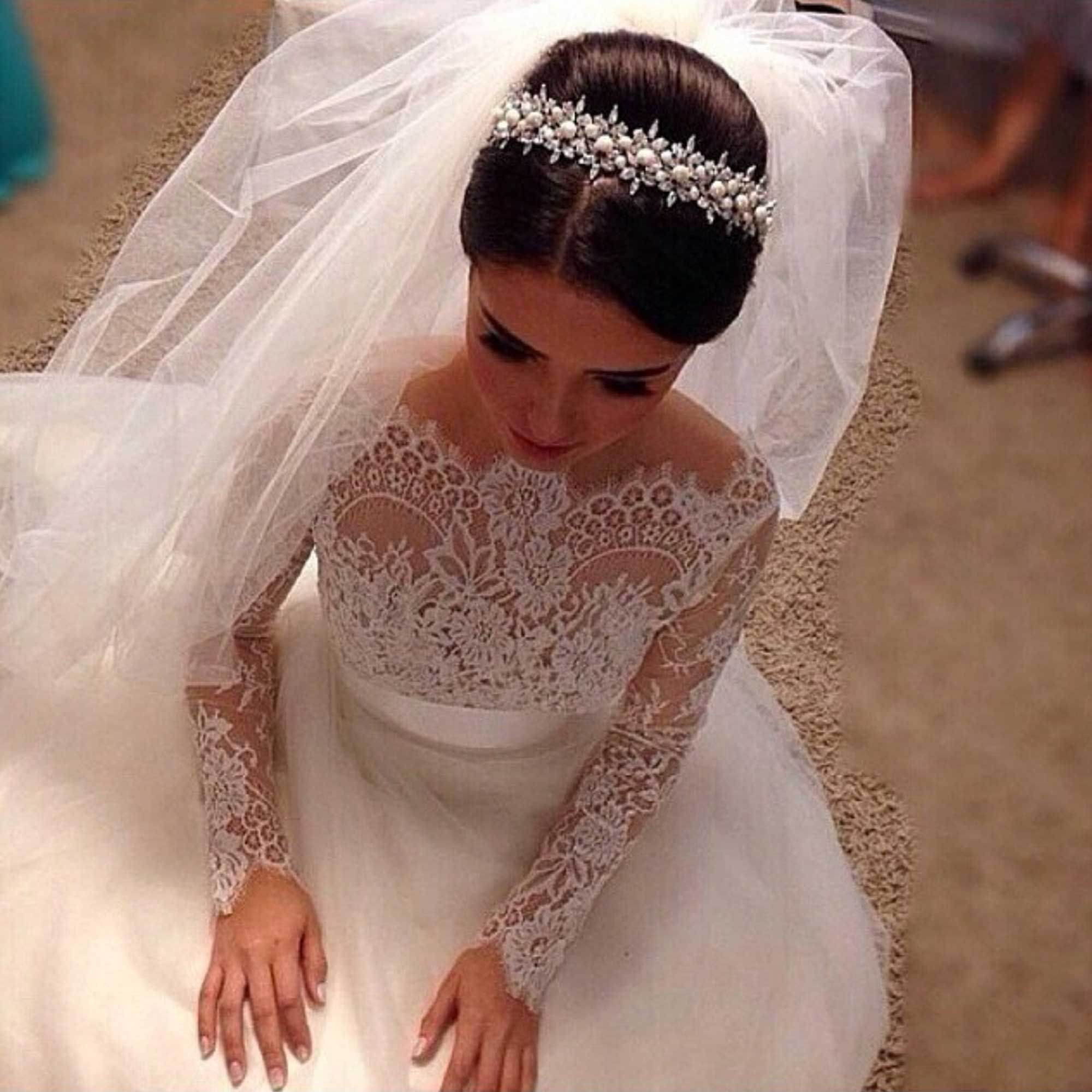 36 Stunning Wedding Veils That Will Leave You Speechless   Veil18 