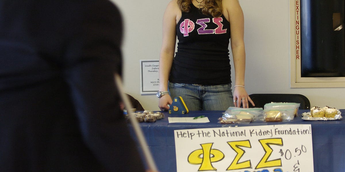 Sorority handshake Sorority handshake