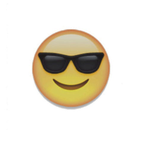 this guy is basically the sunglasses emoji in real life