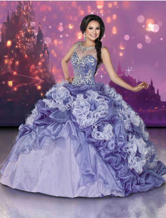 rapunzel quinceanera dress