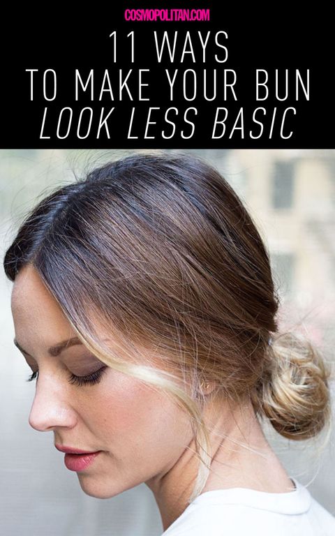 11 Ways To Make Your Bun Look Less Basic