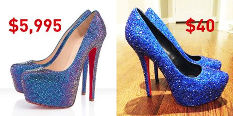 Woman DIYs $40 Prom That Look Exactly Like Louboutins