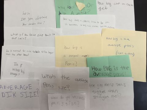 8th Grade Gay Porn - 16 Types of Questions 9th Graders Have for Their Sex Ed Teacher