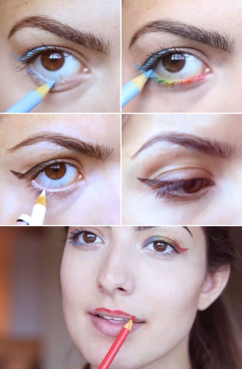 you should stop using crayola colored pencils as eyeliner