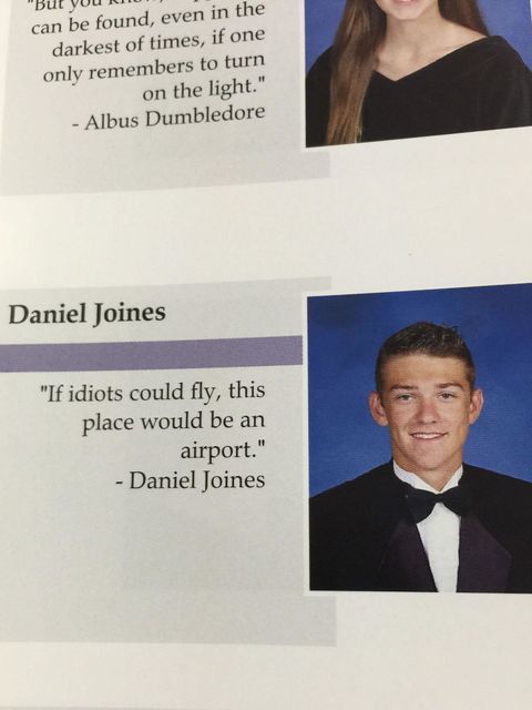 14 Epic Yearbook Quotes You Wish You'd Thought Of