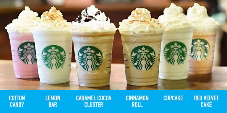 Starbucks Launches 6 Insane New Frappuccino Flavors On 1 Day 7140