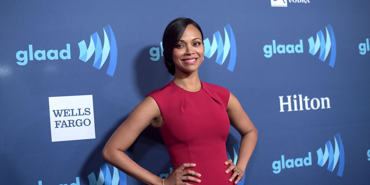 Zoe Saldana Had to Fight for Hollywood to Pay for Child Care