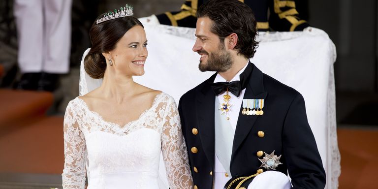 Image of the royal wedding in sweden
