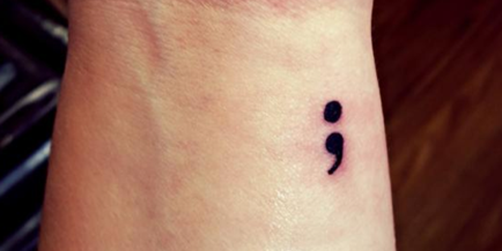 Here S The Beautiful Reason People Are Getting Tattoos Of Semicolons   Landscape 1436205759 Tatoo 