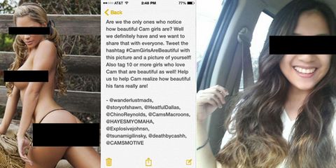 Cameron Cam - Teen Girls Start Fandom Hashtag, Seemingly Don't Know It's ...