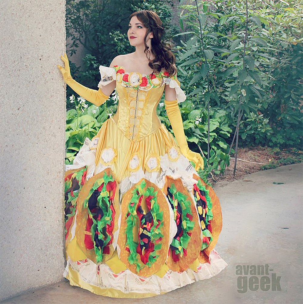 easy belle costume