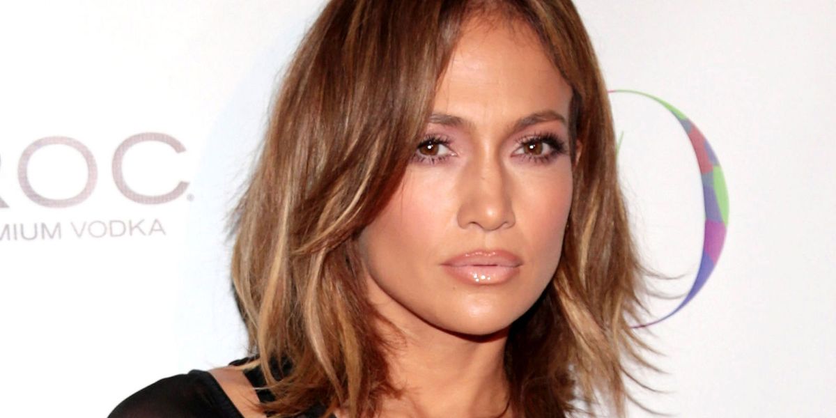 Of Course J.Lo Wore a Naked Dress on Her Birthday