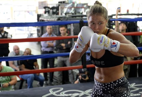 How Gaining 15 Pounds Made Fighter Ronda Rousey Feel More Beautiful