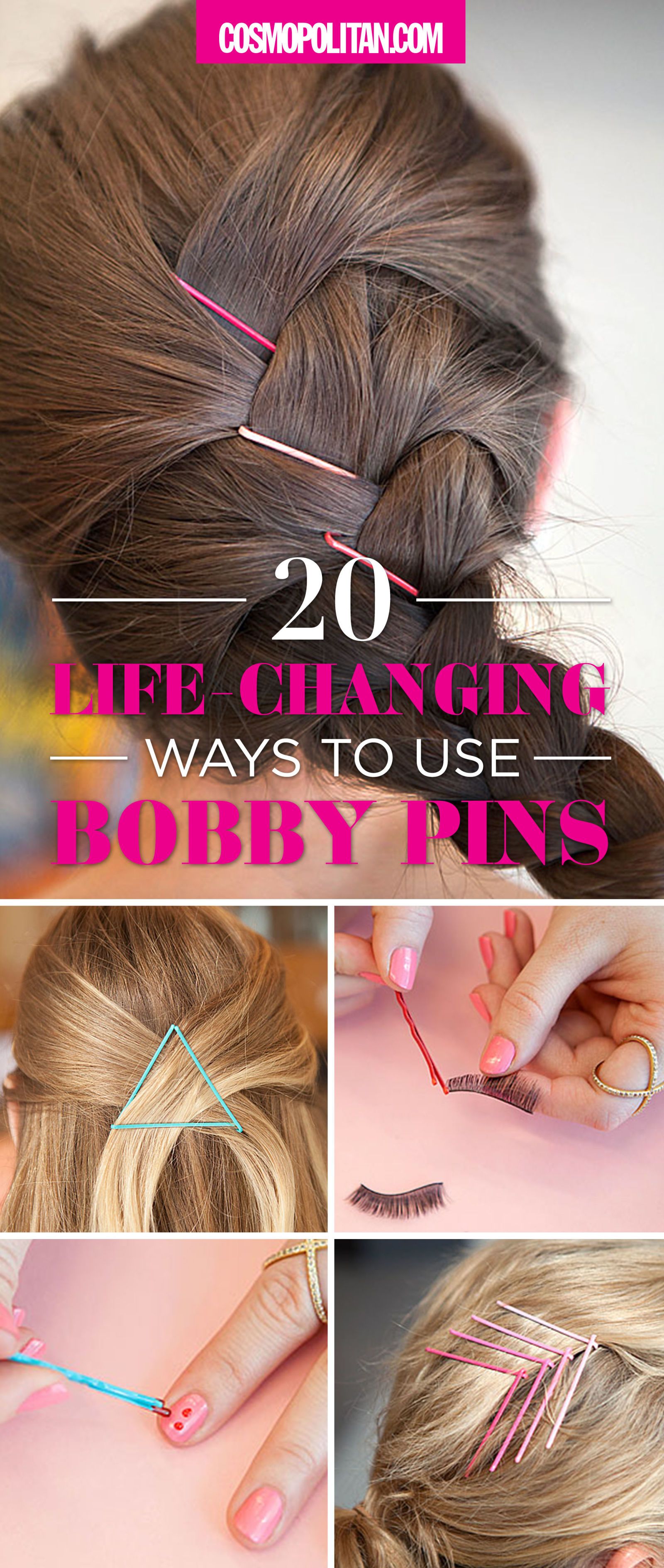 how to use bobby pins