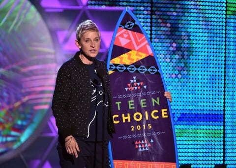 Ellen DeGeneres's Powerful Speech at the Teen Choice Awards: "Be Proud of Being Different"