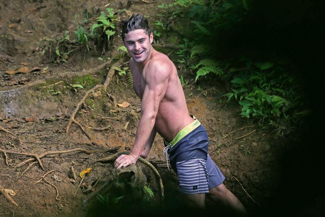 Barechested, Muscle, Adventure, Jungle, Photography, Recreation, board short, Chest, 
