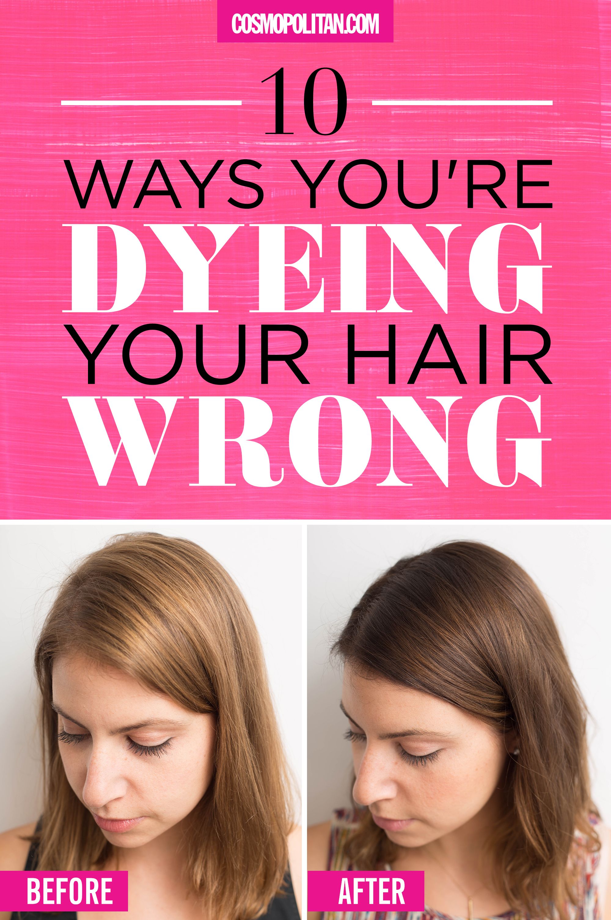 Wash Your Hair Before Coloring - Should I wash my hair before coloring it? - YouTube / Don't skip the patch test.