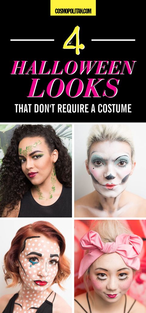4 Halloween Makeup Looks That Don't Require a Costume