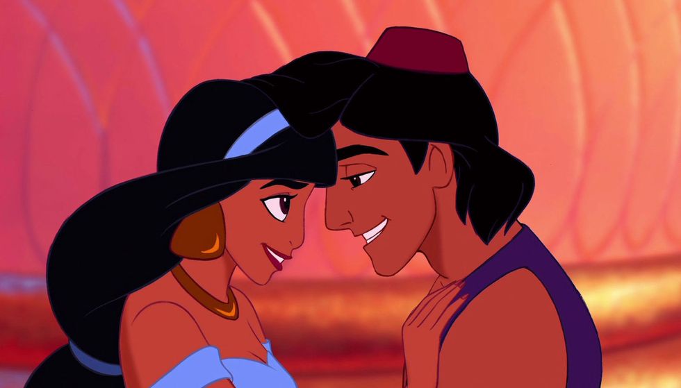 See the Voices of Aladdin and Jasmine Reunited in Real Life