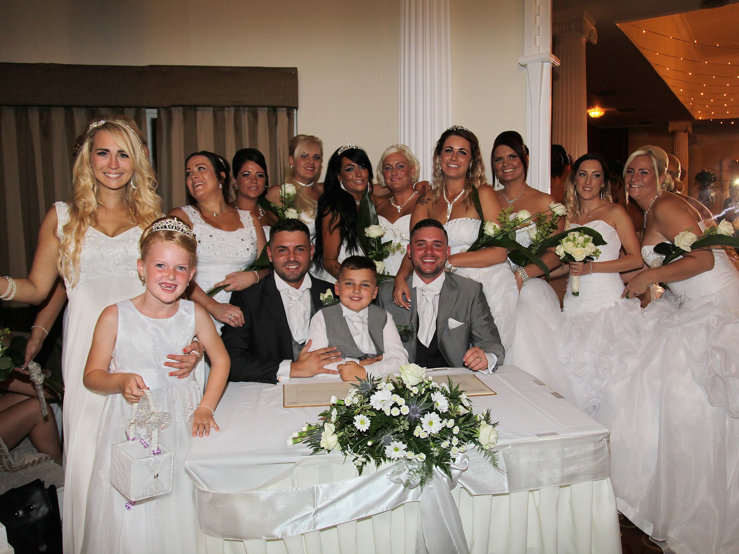 gay wedding dress male