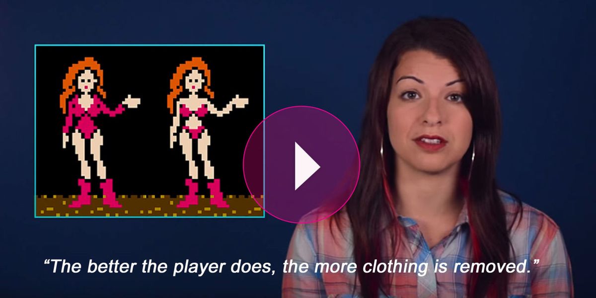 Why Do Video Games Make Nearly Naked Women The Reward For Winning