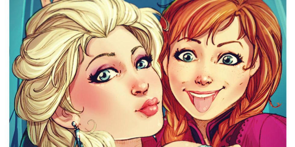 Here's What Happens When You Give Disney Princesses Instagram