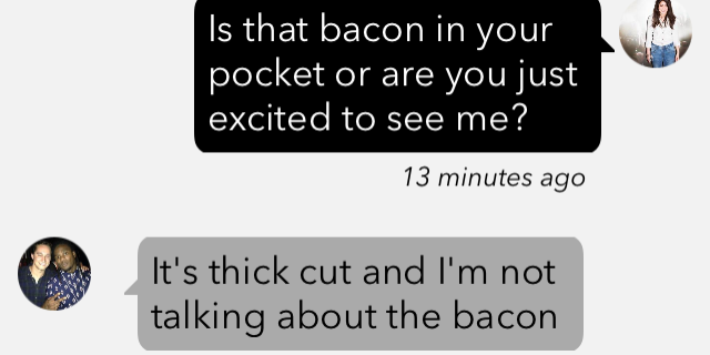 bacon dating site