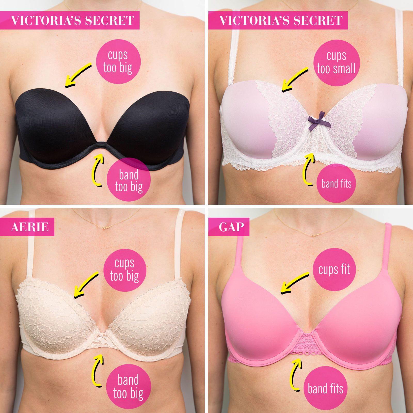 aerie bras run small