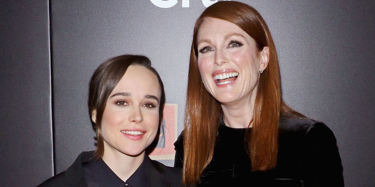 Ellen Page and Julianne Moore on 