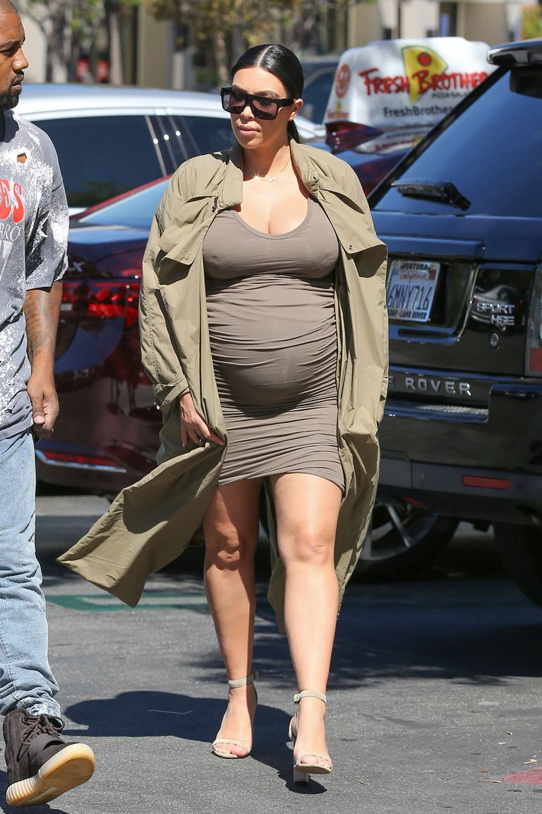 Times Kim Kardashian S Maternity Style Was On Point