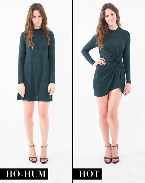 6 Cool Ways to Knot Your Clothes â How to Get Clothes to Fit Without a Tailor