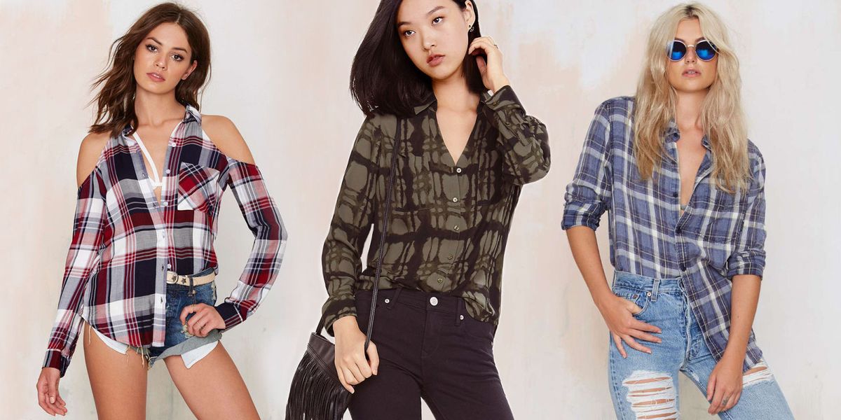 14 Plaid Shirts For Fall 2015 S Cutest Plaid And Flannel Shirts