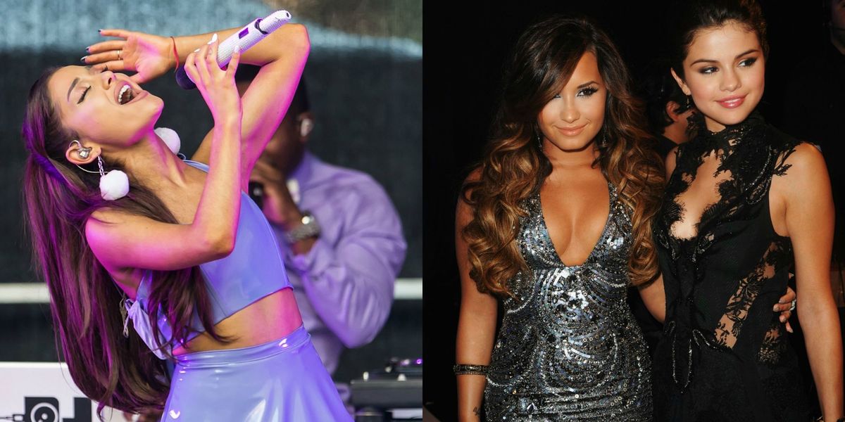 Ariana Grande Selena Gomez And Demi Lovato Had A Lovefest On Twitter