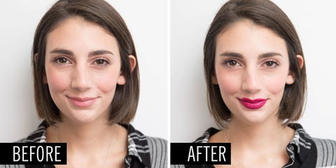 What 7 People Look Like With And Without Their Lips Overlined