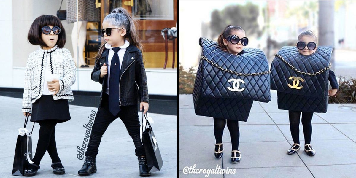 4YearOld Fashion Instagram Stars The Royal Twins Bella and Chloe