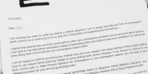 Catholic Doctor Denies Contraceptives To Patient Doctor Wont Give Birth Control Because Shes Religious Catholic Doctor Denies Contraceptives To Patient Doctor Wont Give Birth Control Because Shes Religious