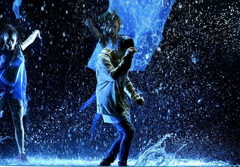 Majorelle blue, Electric blue, Artist, Concert dance, Rejoicing, Dancer, Stage, Dance, 