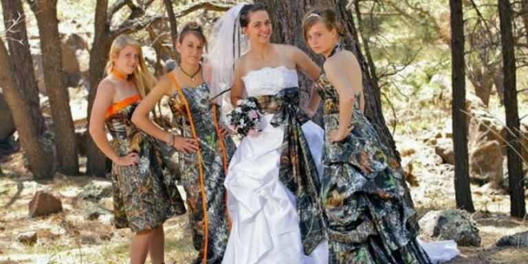 camo wedding dresses near me