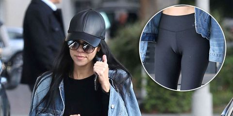 Kourtney Kardashian's Camel Toe is on Fleek