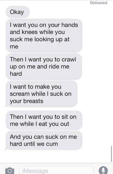 Dirty text messages most 25 Sexy
