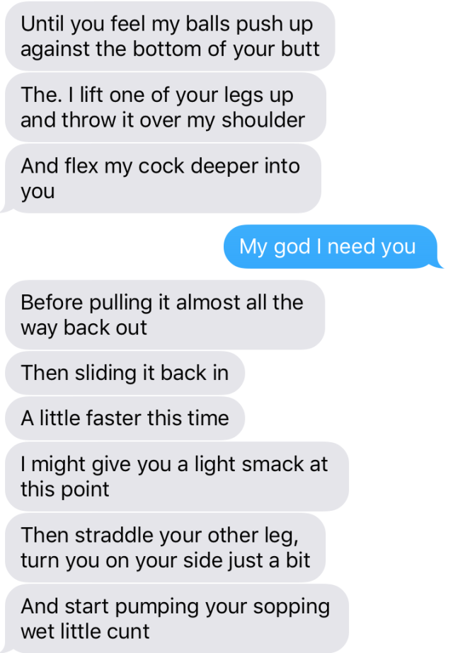 first time hotwife texts