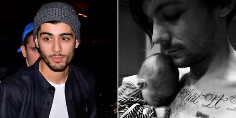 zayn malik thinks louis tomlinson s baby is cute as f ck