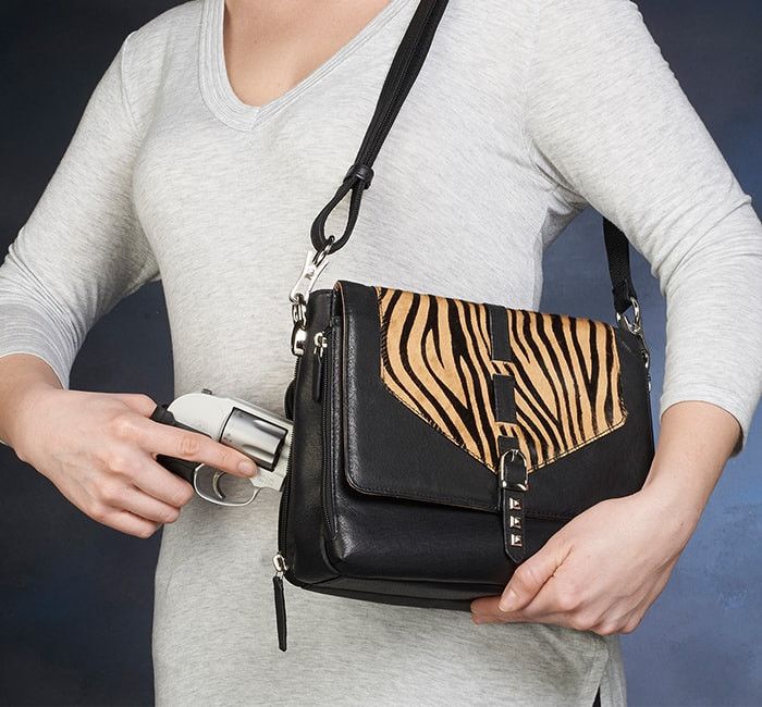 Concealed Carry Purses ~ Designer Handbag Packs Your Pistol ~ Hip Bag