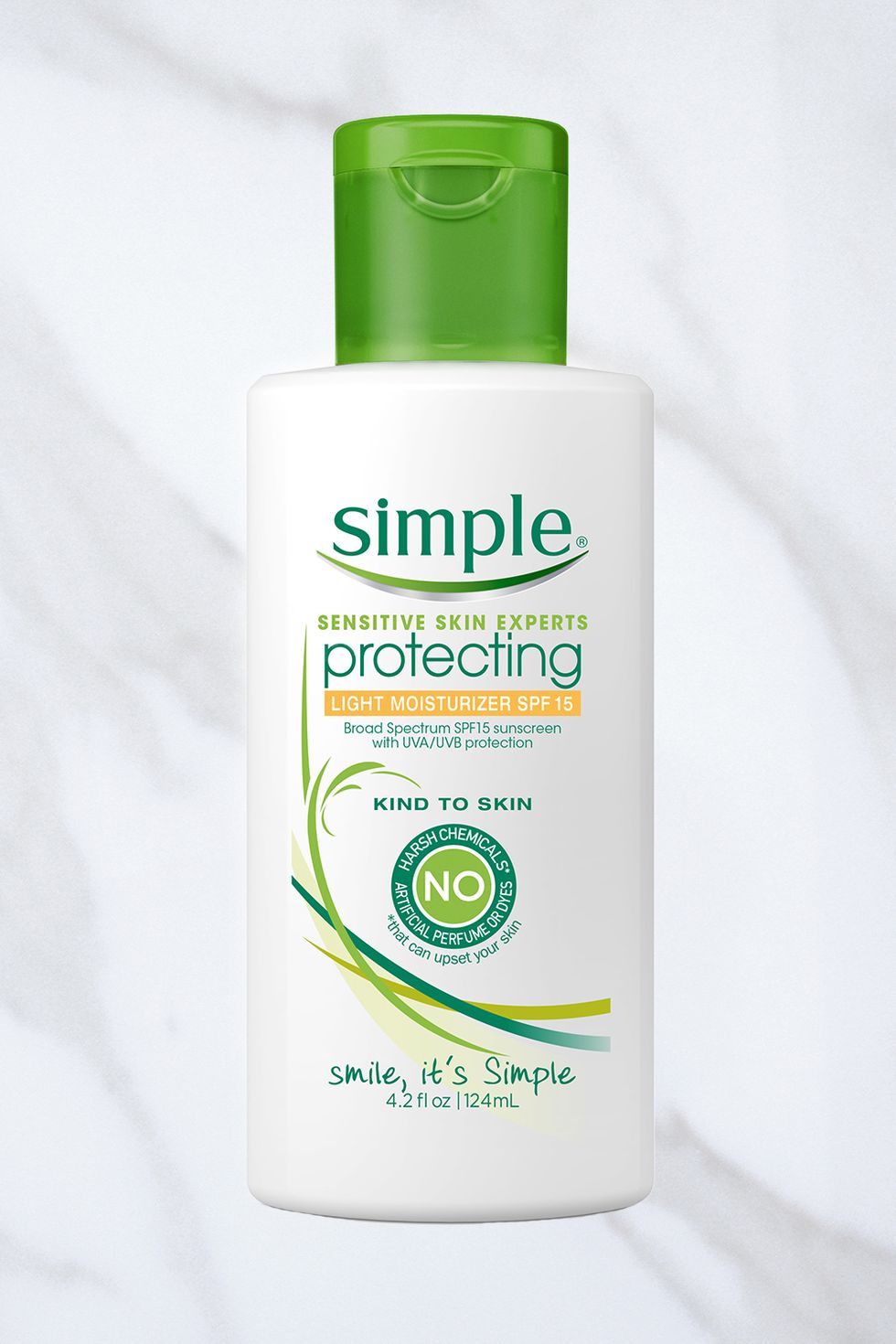 <p>A well-moisturized face will give you a silky, glowy canvas for makeup. And, if your dude is into cuddling up on the couch, you'll be ready. For non-greasy hydration, try <a href=" http://www.target.com/p/simple-protecting-light-moisturizer-spf-15-4-2-oz/-/A-14490180#prodSlot=medium_1_13&term=simple" target="_blank">Simple Skincare Protecting Light Moisturizer with SPF 15</a>, $10.</p>