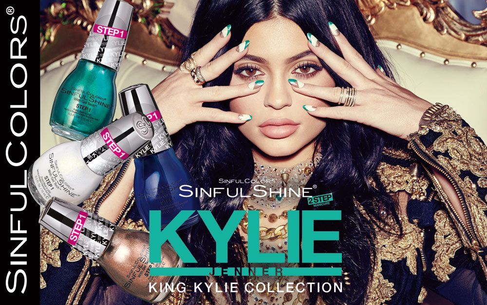 Kylie Jenner Launches Line of Sinful Colors Nail Polishes | kylie jenner  sinful color launch 02 - Photo | Kylie jenner, Sinful color, Kylie