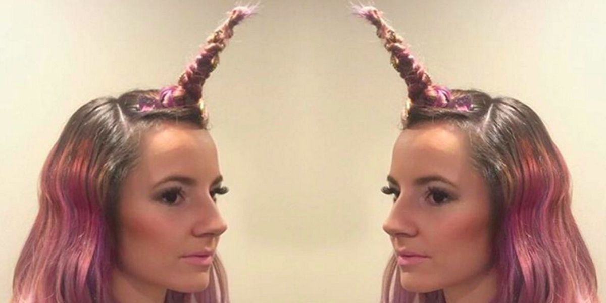 Unicorn Horns Are the Next Crazy Braid Trend and They're Strangely Magical