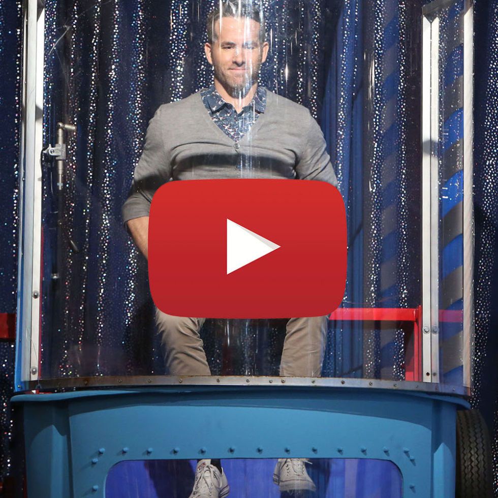 Watch Ryan Reynolds Get Wet on Ellen DeGeneres Show