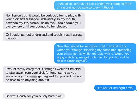 Sexual things to say to a guy over text