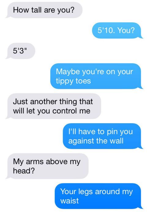 Text to send him sexy 100 Flirty