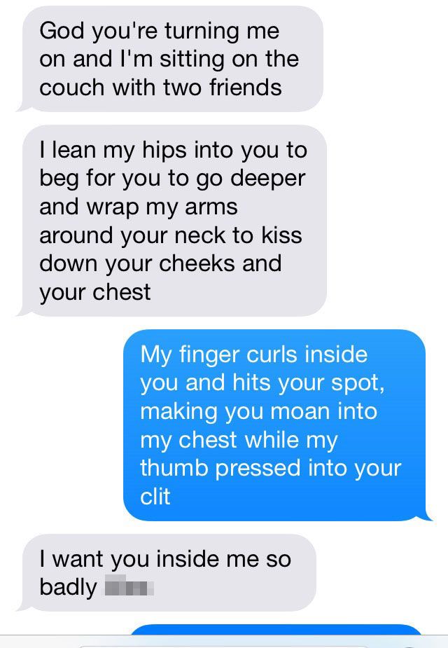 horny sexting conversations